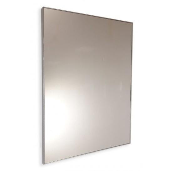 Specchio bagno su misura con cornice cromata lucida 80x100