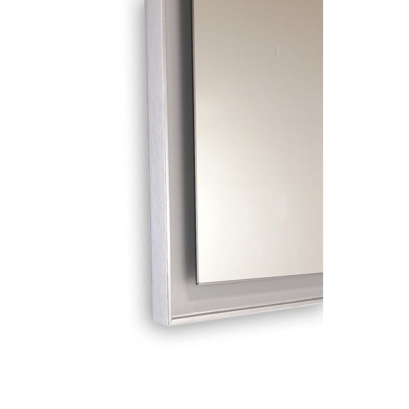 Specchio personalizzato su misura con cornice scavata 100x80