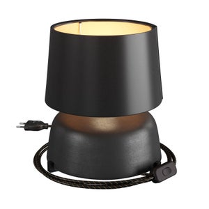 Interrupteur unipolaire pour lampe noir