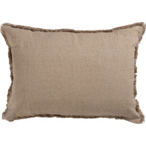 Lot de 2 coussins de jardin 50 x 70 cm beige sable ALMYROS 