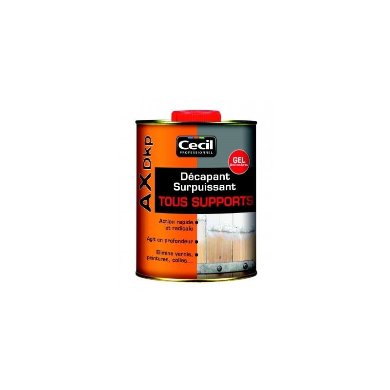 Décapant AX DKP Gel Multi-supports Cecil