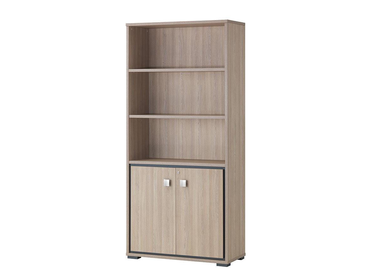 Armoire De Bureau Combin E Contemporaine Ch Ne Clair Margaux Leroy Merlin