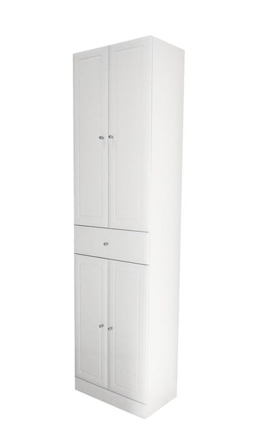 Colonne A Poser Babylone 50cm Blanc Laque Livre En Kit Leroy Merlin
