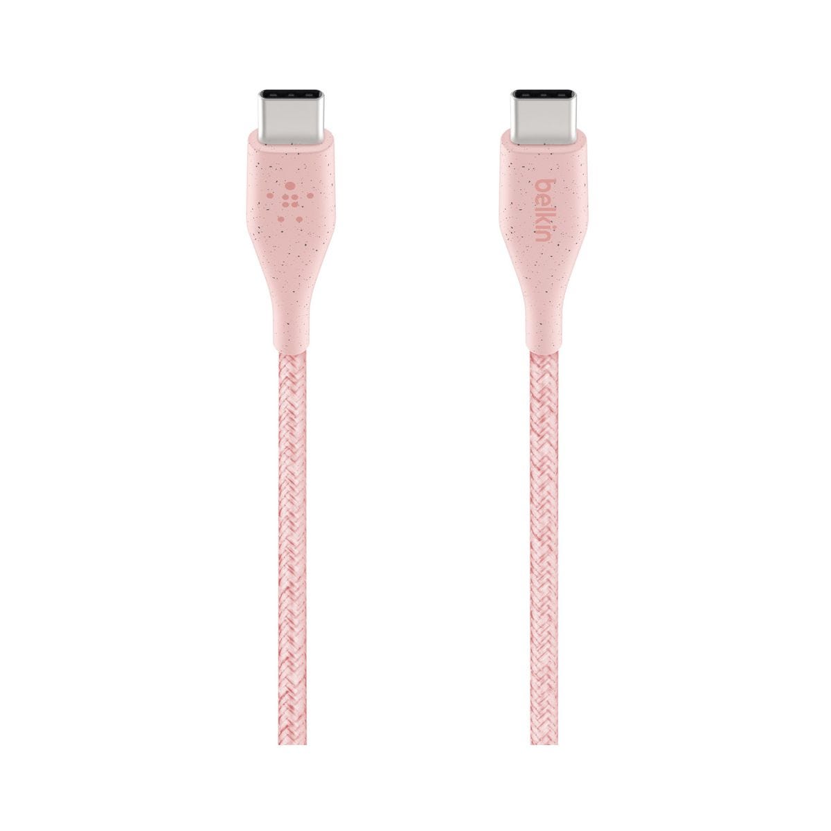 Câble USB C BELKIN USB-C vers USB-C avec sangle Rose