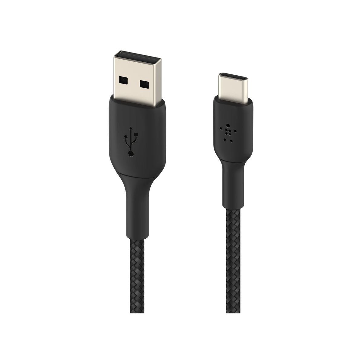 Câble USB C BELKIN USB-C 2M Noir