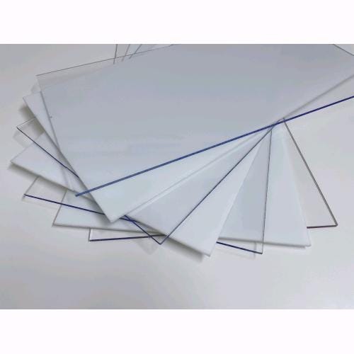 Vetro Sintetico Pretagliato Liscio Bianco Opalino 100x100cm da 2