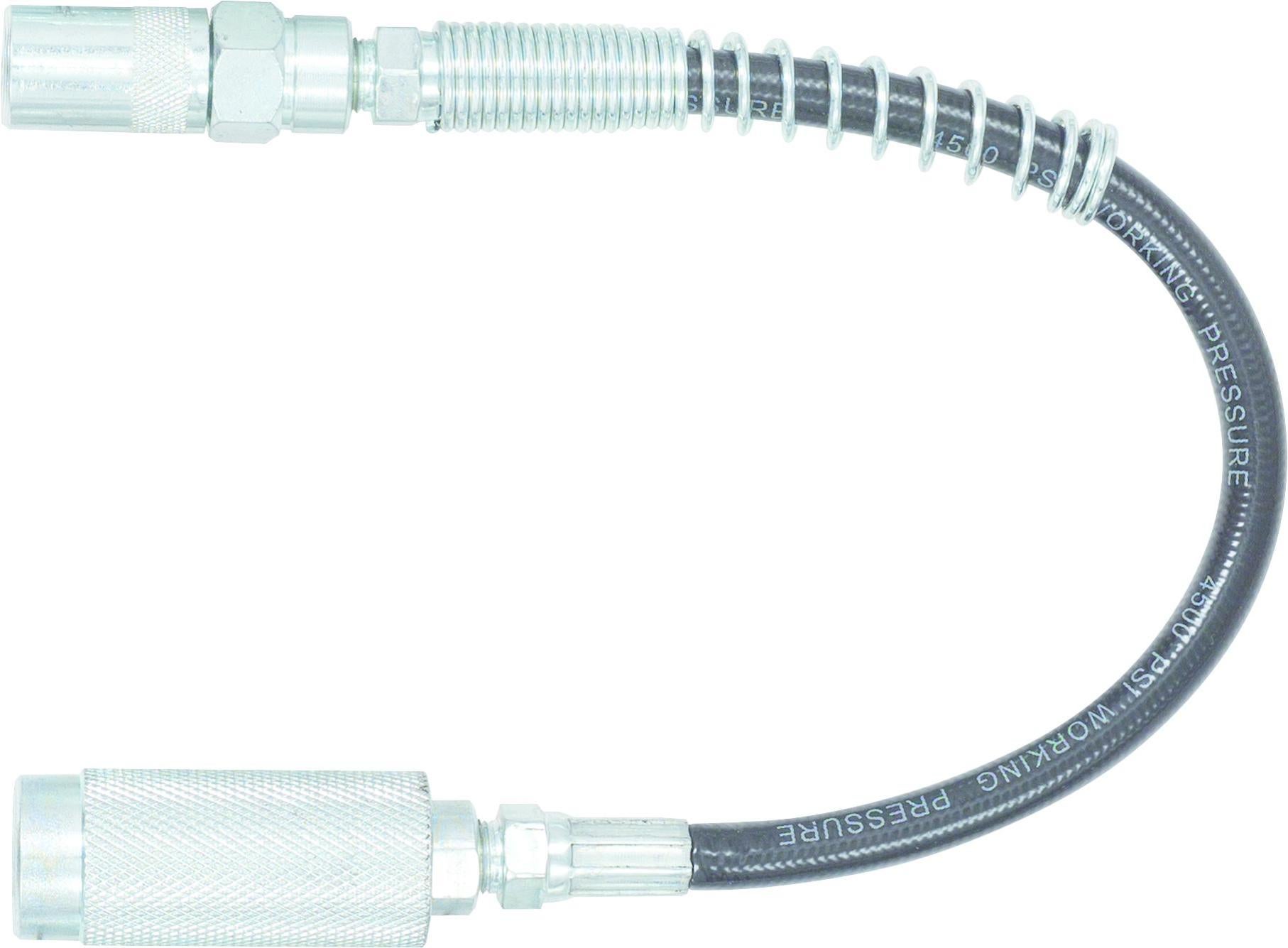 KS Tools Tubo Flessibile Per Ingrassaggio - 300 Mm Con Ugello Quadruplo - Gomma Resistente