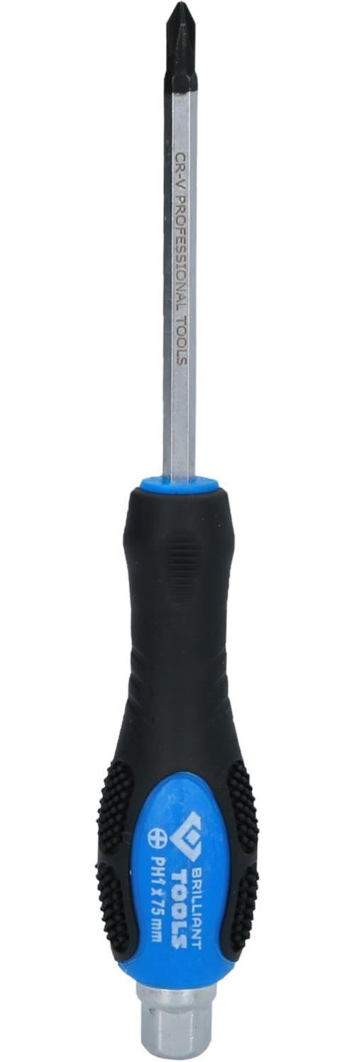 Cacciavite A Bussola Flessibile BRILLIANT TOOLS 6,0 X 335 Mm - Per Fascette Stringitubo - Foto 8