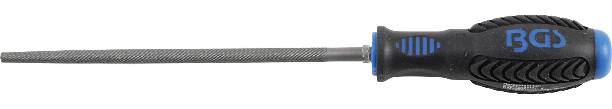 KOTARBAU® Lime D'atelier Ronde - Longueur : 350 Mm - Coup 1 (grossier) - Lime à Main Ronde En Métal Pour Traitement Grossier Du Métal