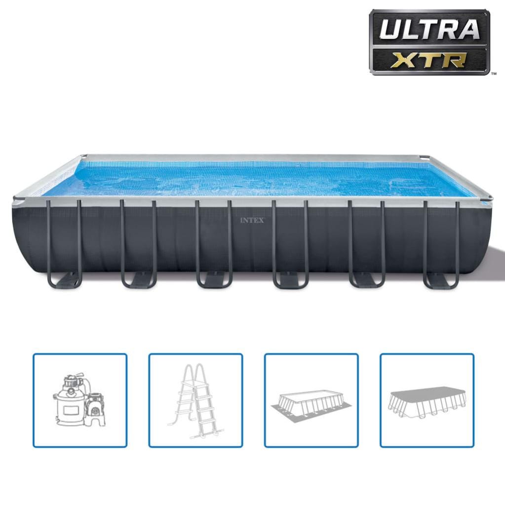Intex Ultra XTR rectangulaire 549 x 274 x 132 cm (26356) pompe à chaleur au meilleur prix | Avril 2026 Intex Ultra XTR rectangulaire 549 x 274 x 132 cm (26356) pompe à chaleur au meilleur prix | Avril 2026