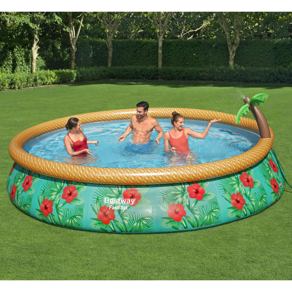 Piscina Fast Set Ø 396 x 84 cm con pompa filtro a cartuccia