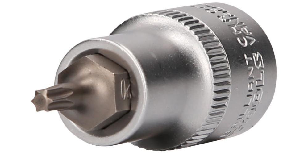 Bussola A Inserto Torx T25 Da 1/2 - BRILLIANT TOOLS, Lunghezza 100 Mm, Qualità Professionale