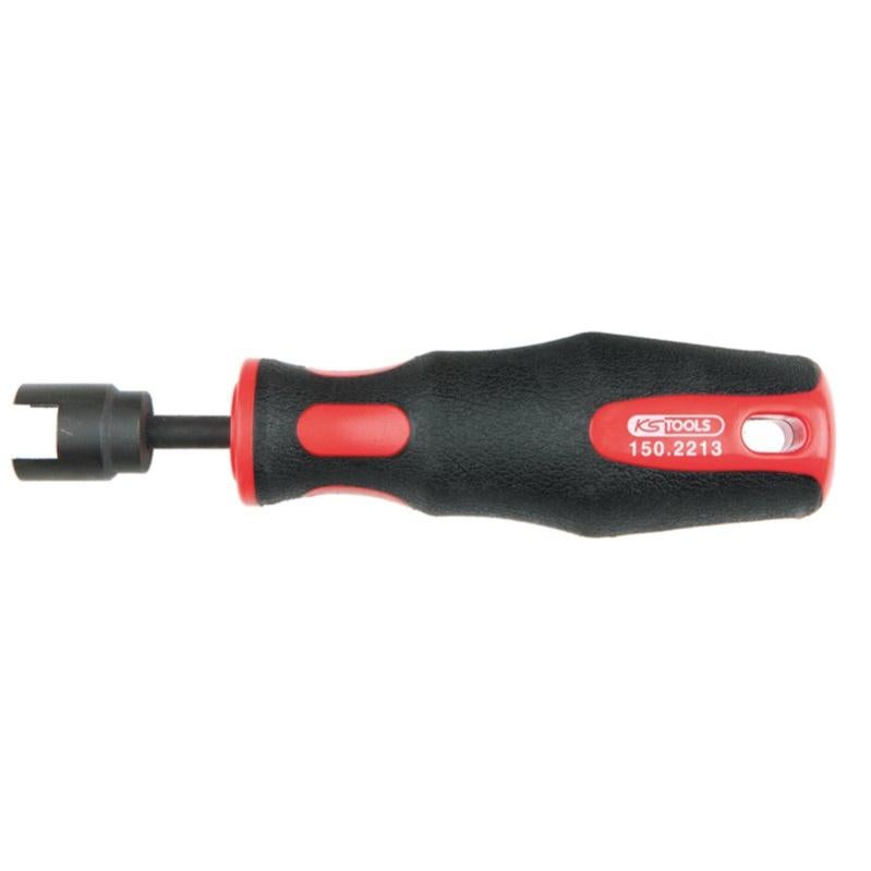 KS Tools 700.5662 Strumento Per Espansione Foro – Ideale Per Ammortizzatori E Giunti, Attacco Esagonale 10 Mm, Acciaio Speciale, Uso Bilaterale