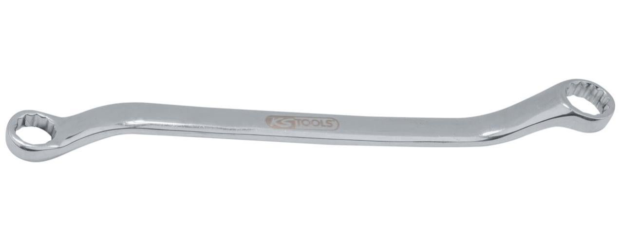 KS TOOLS ACCIAIO INOX Chiave Poligonale A Due Bocche Curvata 14x17 ks-tools-acciaio-inox-chiave-poligonale-a-due-bocche-curvata-14x17