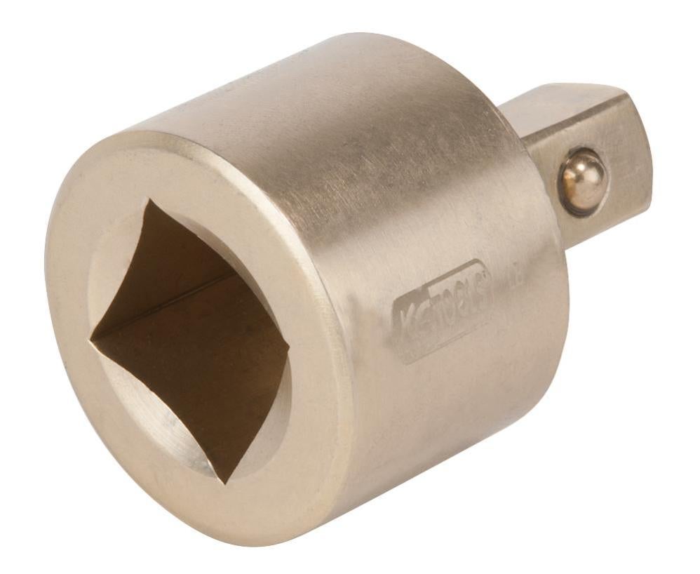 KS Tools 911.3412 Reduzieradapter 3/4 Zoll Weiblich Auf 1/2 Zoll Männlich – Aus Chrom-Vanadium, Matt Satiniert, Für Handbetätigung