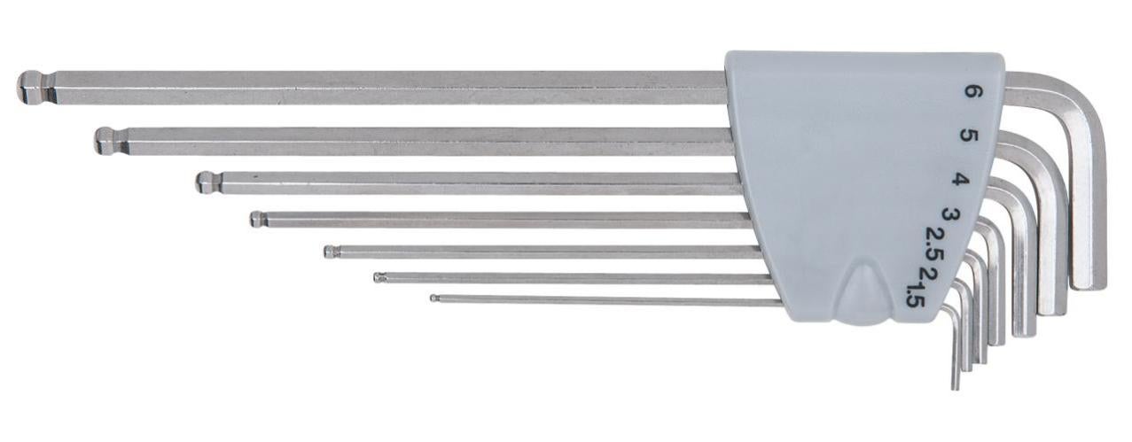 Jeu de 7 Clés mâles extra longues RIBE KS TOOLS 151.2450