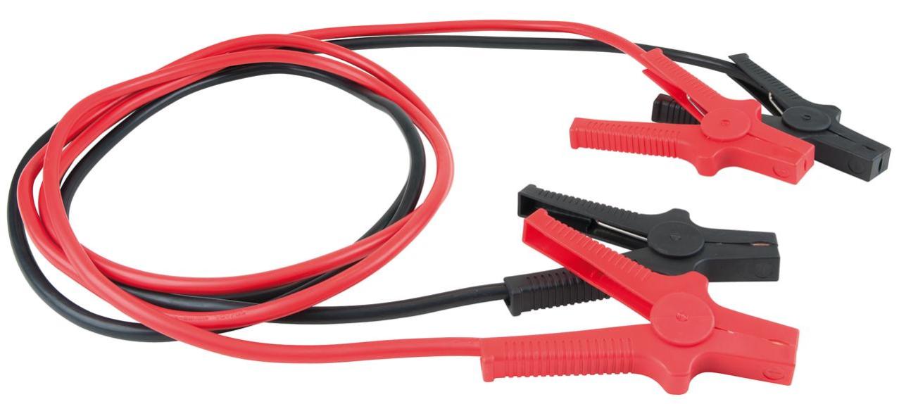 Cavi Batteria Iron Forge Tools Calibro 2 | 500 A, 6,1 Metri | Con Borsa Trasporto | Per Auto Camion Furgoni