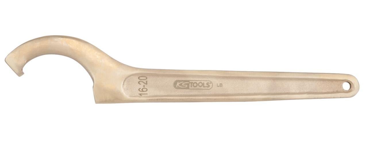 Clé à Crochet Avec Clou Din1810ad 45-50 Mm 206 Mm 6 Mm 155 G Ref. Amf 55160