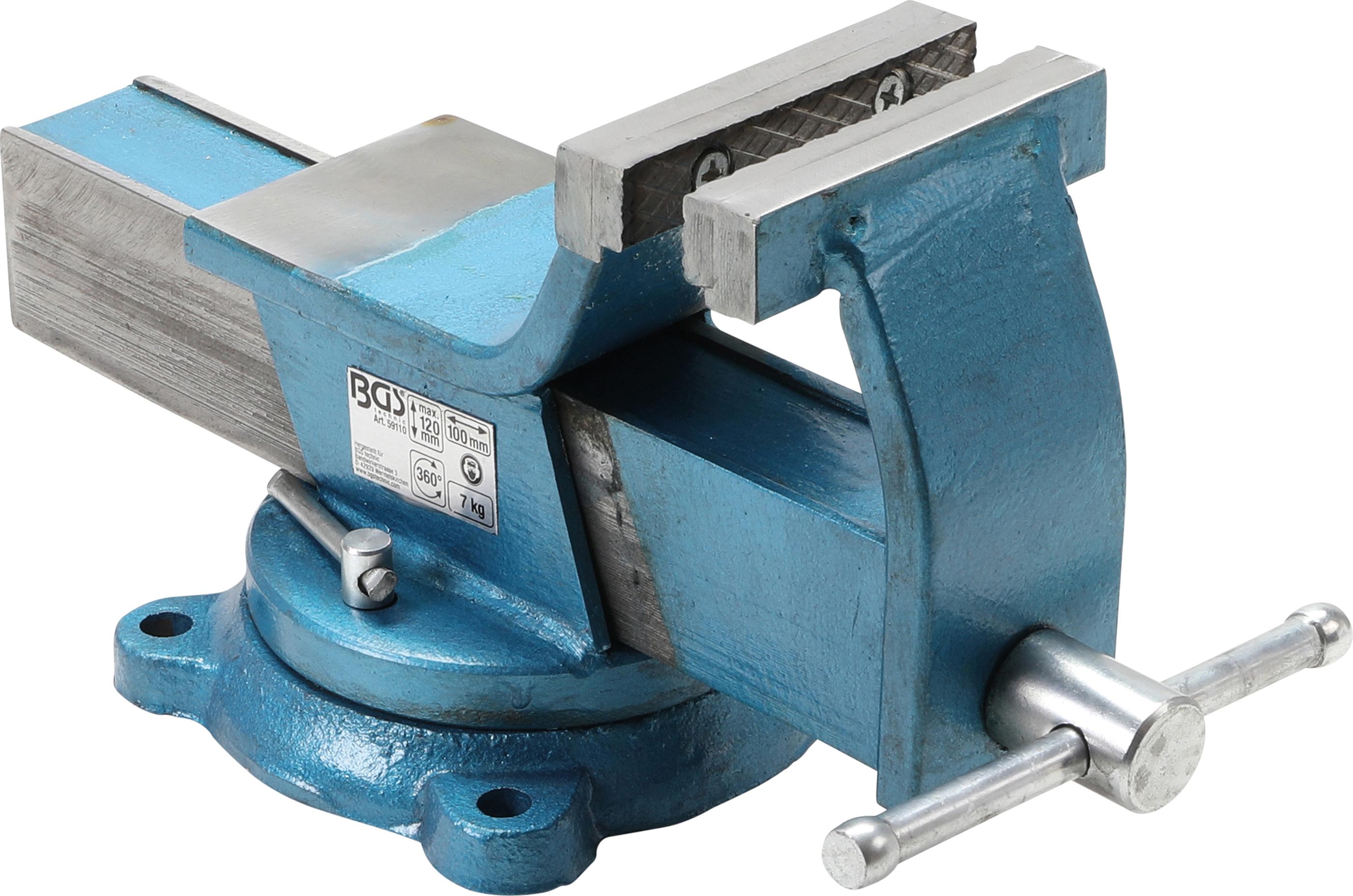 BGS technic Étau en acier mâchoires 100 mm Leroy Merlin