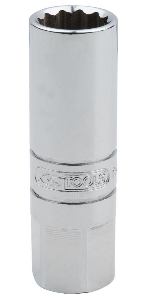 Douille Isolée 1000V KS TOOLS - 3/8'', 12 Pans, 15 Mm - Acier Chrome Vanadium - Pour Travaux Électriques - 9