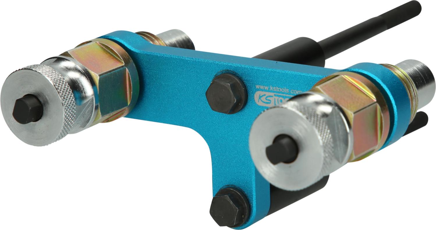 KS TOOLS Fresa De Nettoyage/fraisage Pour Sièges D'injecteurs - Ø 15/19 Mm, Idéale Pour L'étanchéité Des Injecteurs
