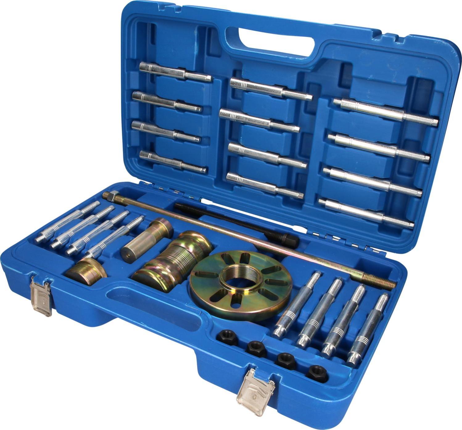 Kit 16 Pièces Extracteur De Moyeux à Inertie – Marteau Coulissant 5 Lb – Extracteurs 2/3 Mâchoires – Pour Roulements, Essieux, Moyeux