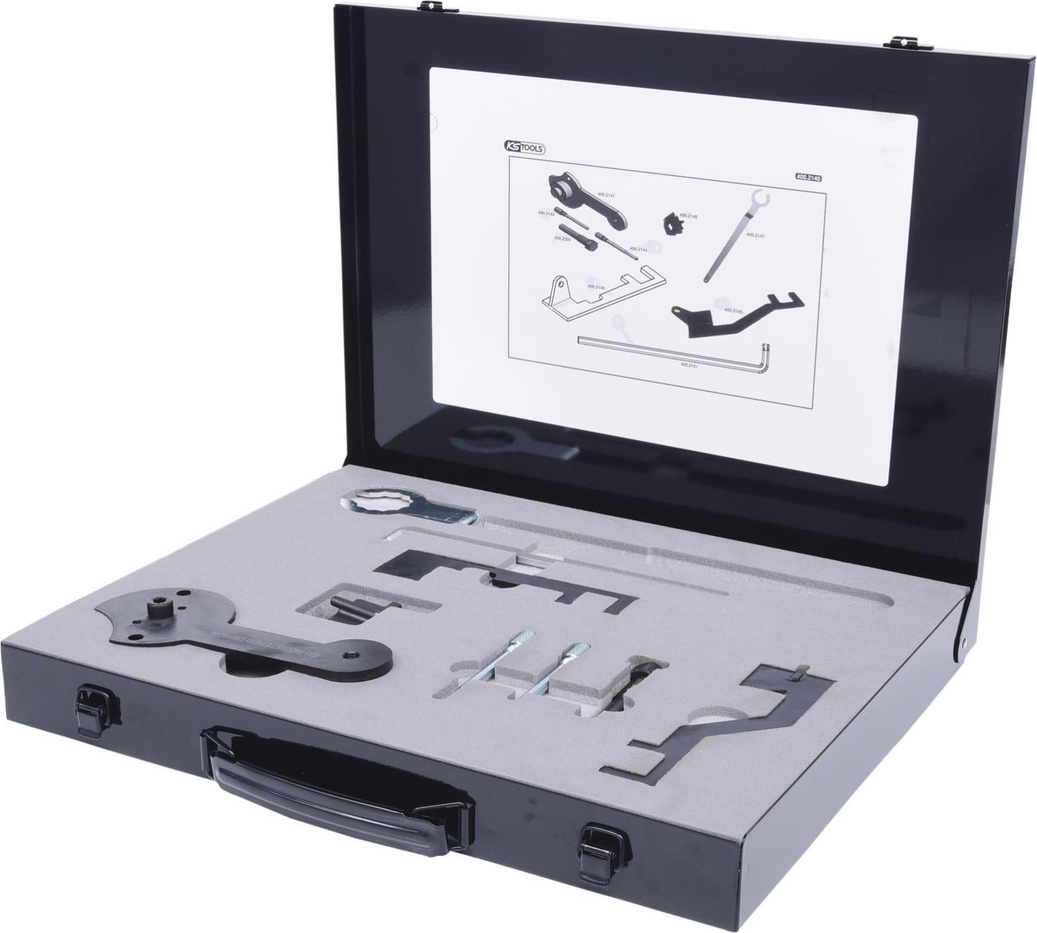 Coffret d’outils pour courroies élastiques, 11pcs - Kstools