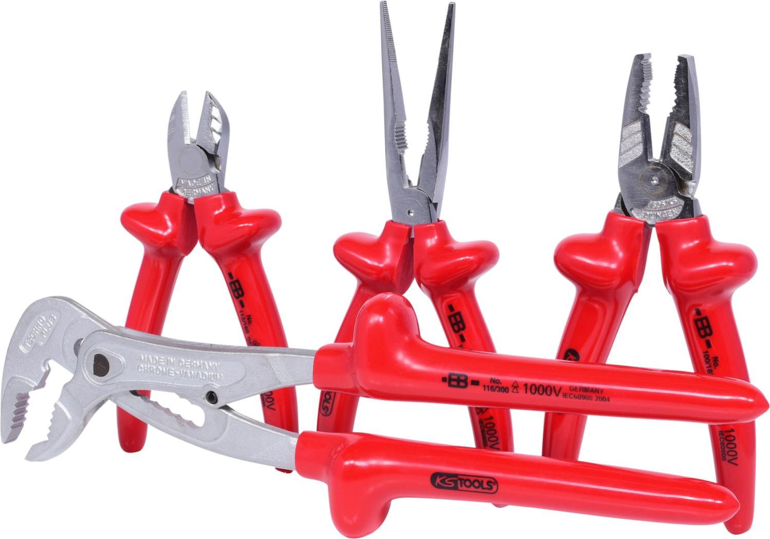 Set Di 4 Scalpelli Piatti KS Tools 156.0690 - Per Lavori Di Meccanica E Fai Da Te - Foto 7