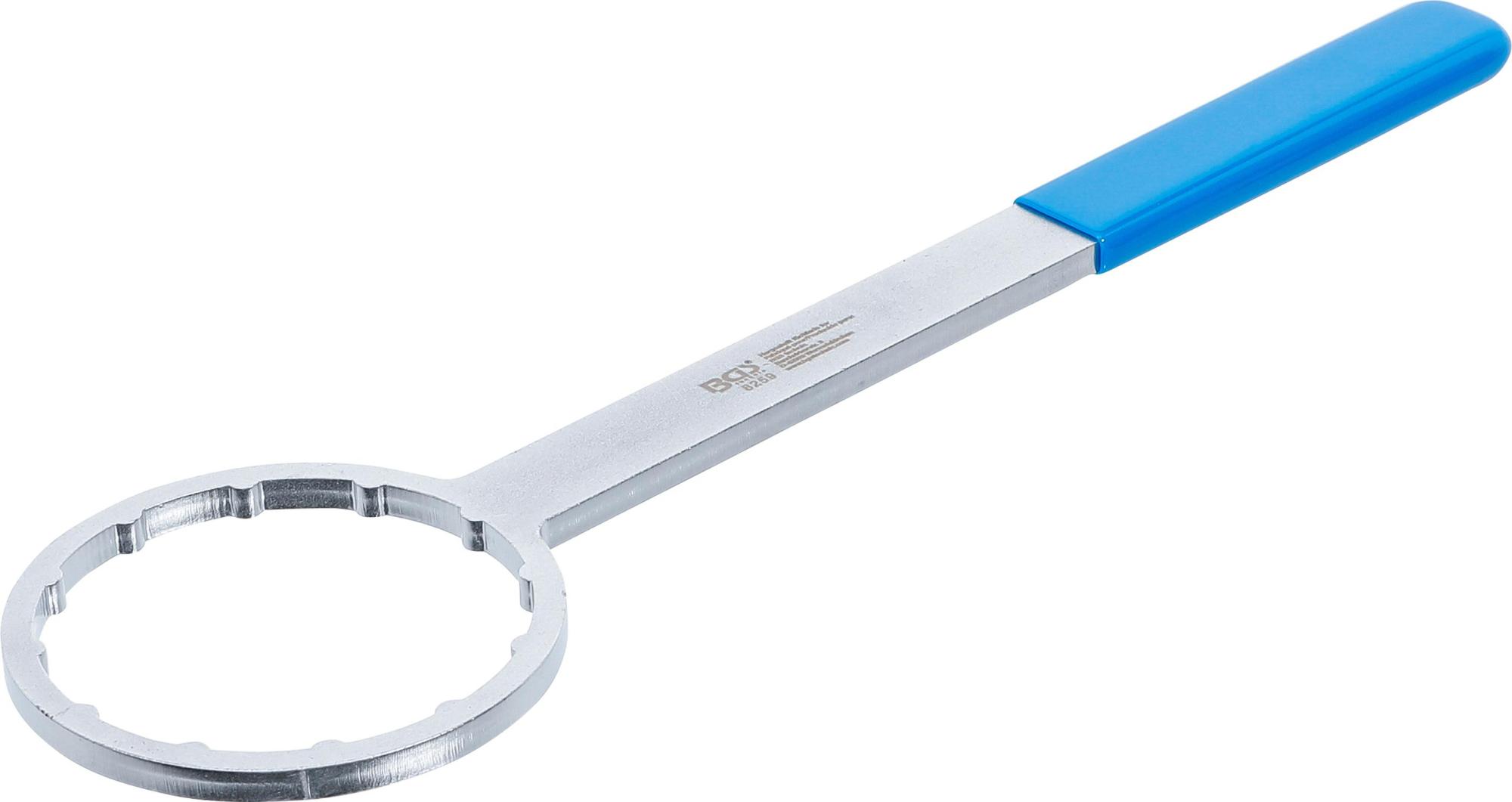 76 12 Chiave Per Filtro Dell'olio In Alluminio Con Tappo, Tappo Filtro Olio, Chiave Filtro Olio, 74 Mm 14 Flauto Strumento Di Rimozione Della Presa Del Filtro Dell'olio In Alluminio Chiave A - Foto 6