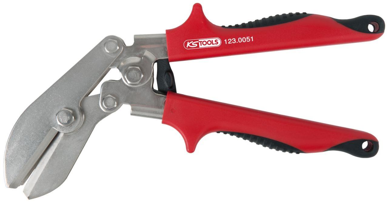 KS TOOLS 140.2132 – Marteau à Retreindre Pro Avec Panne Plate Quadrillée Brute, Acier Poli Et Manche Hickory – Idéal Carrosserie & Travail Métal