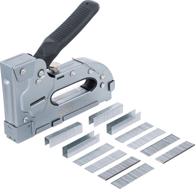 FISCHER DAREX Agrafeuse-Cloueuse MEK5314M + Agrafes Et Pointes - Kit Complet Moderne
