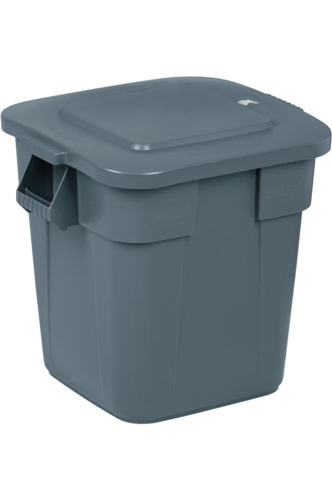 Rubbermaid Conteneur polyvalent gris 151,5 l PE L595xl595xH730 mm