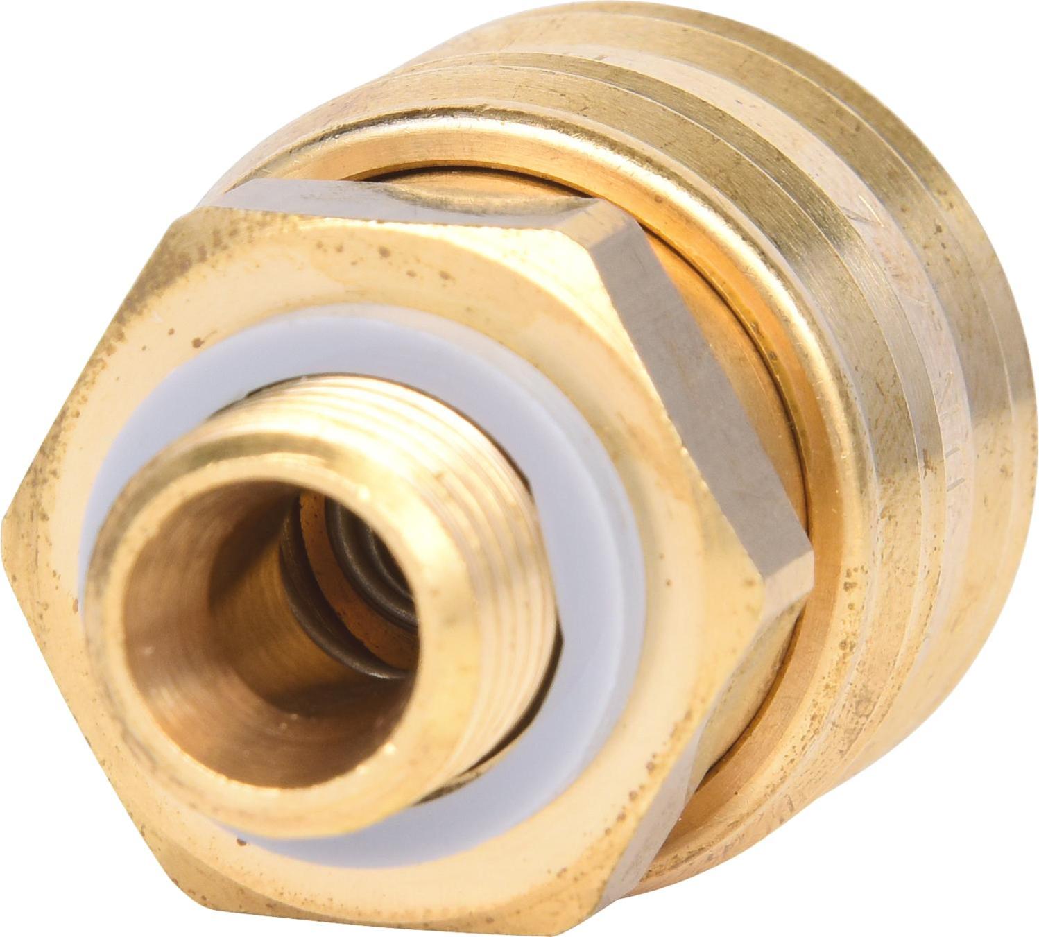 Coupleurs Filetés Mâles KS TOOLS G1/4 - Laiton, Longueur 40mm, Neufs, Pour Raccords Hydrauliques/pneumatiques