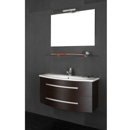 Bagno Italia Mobile Sospeso Con Lavabo 50 Cm - Moderno E Salvaspazio - Scegli Il Colore