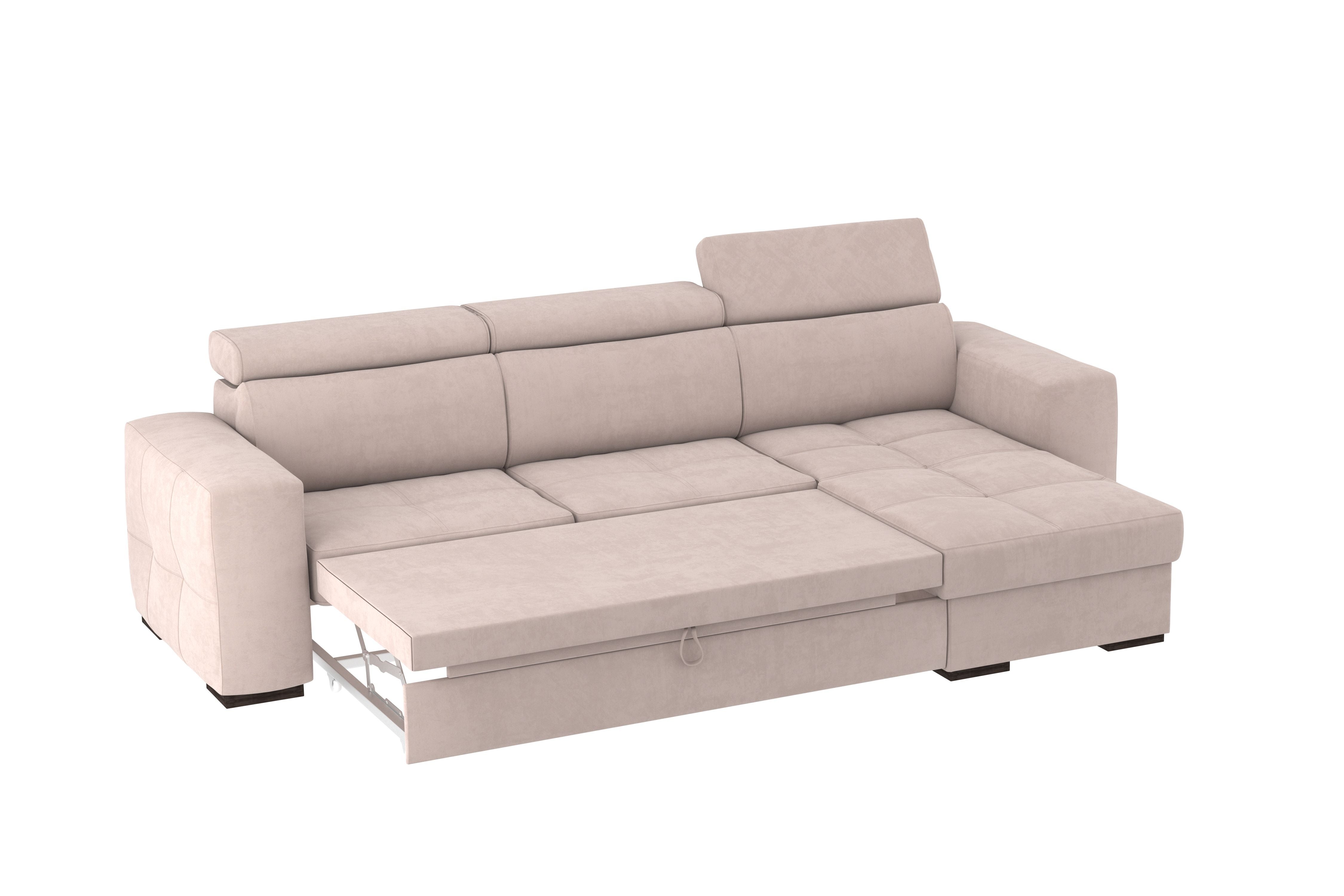 ALFA SOFA : ANVERSA DIVANO REVERSIBILE CON CHAISE LONGUE CONTENITORE 16/01