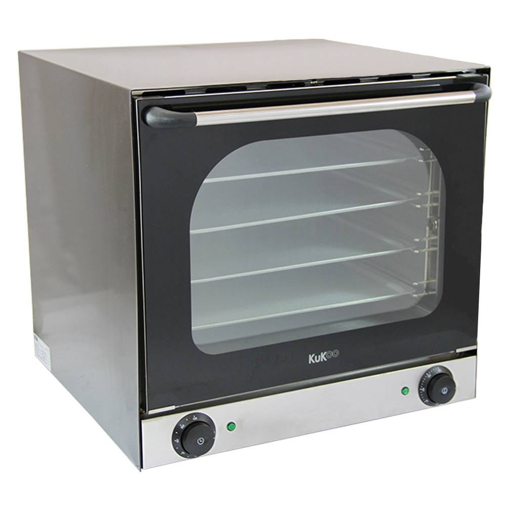 Cecotec Horno de sobremesa Bake&Toast 2300 Black, 23 L, Potecia 1500 W,  Hasta 230ºC, 3 modos de calor: grill, calor base, y combinada, Puerta doble  cr