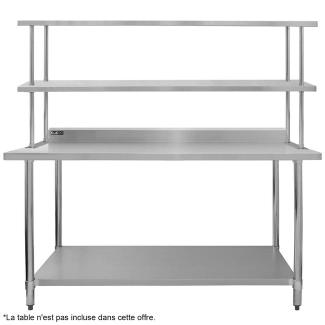 Estante extensible para mueble bajo de fregadero de cocina cromado  45-80x39x28cm
