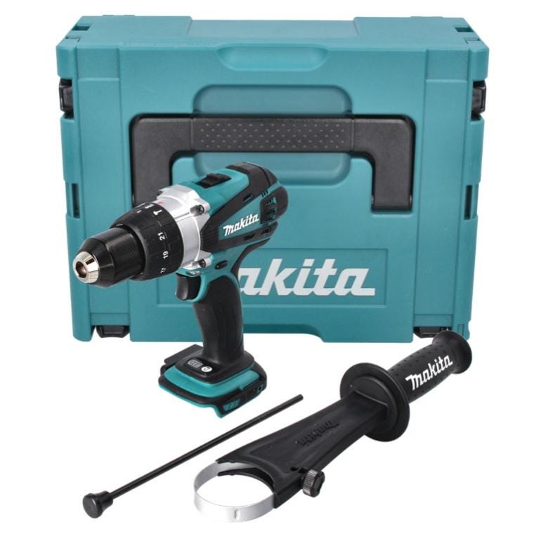 Makita HP002GZ Perceuse-Visseuse à Percussion 40V Max XGT – Sans Batterie Ni Chargeur, 2 Vitesses, Frein Électrique, Puissance Exceptionnelle