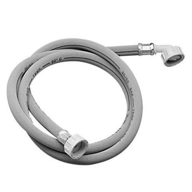 TUBO Carico Lavatrice Lavastoviglie Cm 250 Pipa 3/4 FF 90 Trecciato Inox Made In Italy 5036735 TUBO Carico Lavatrice Lavastoviglie Cm 250 Pipa 3/4 FF 90 Trecciato Inox Made In Italy 5036735