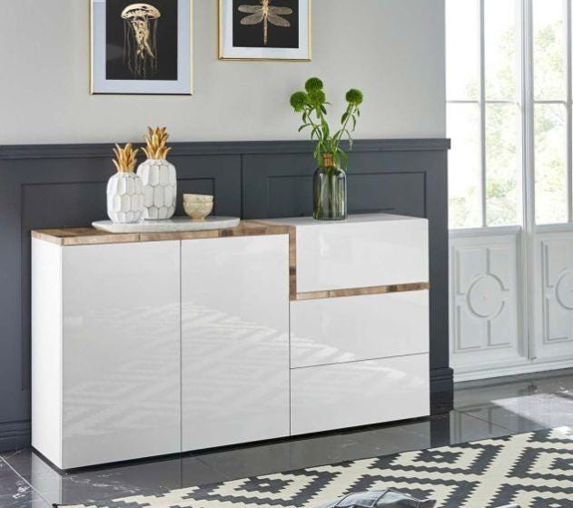 madia mobile contenitore grigio cemento 2 ante bianco lucido reva bc madia mobile contenitore grigio cemento 2 ante bianco lucido reva bc