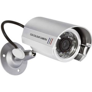 Fausse Caméra, Caméra De Sécurité Factice à Lumière LED Extérieure De  Sécurité, Pour Bureau Communautaire 