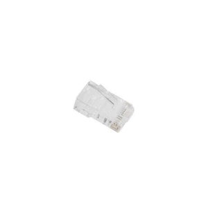 Trade Shop - Connettore Lan 8 Poli Ethernet Plug Rj45 Maschio Da Crimpare  Per Cavo Di Rrete