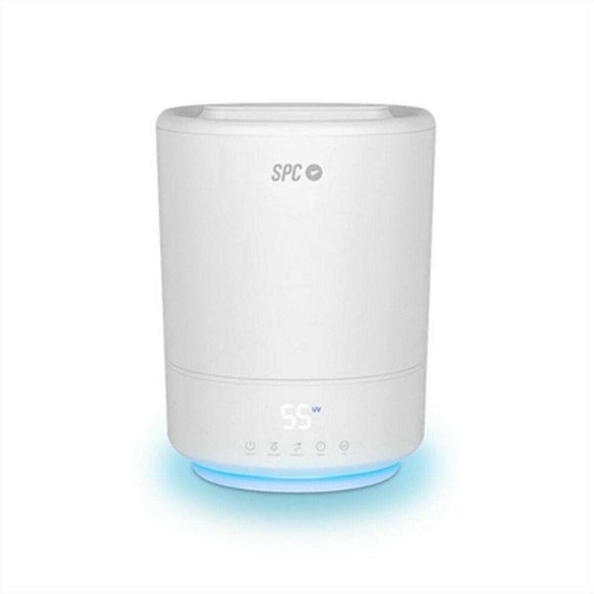 Humidificador WiFi inteligente SPC Evadne con gran capacidad 4,5L, carga  agua superior y difusor de aromas