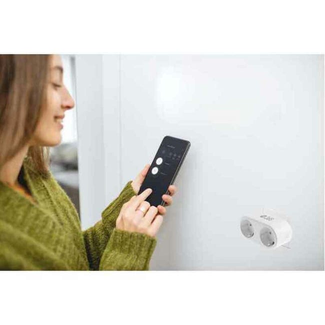Smart Plug Hama Enchufe Inteligente WLAN (3680 W, Compatible con Alexa y  con Google Home, Sin