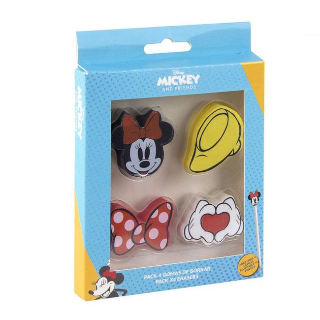 Puzzle gomme da cancellare 4 pz. MIX STnux Puzzle gomme da cancellare 4 pz. MIX STnux
