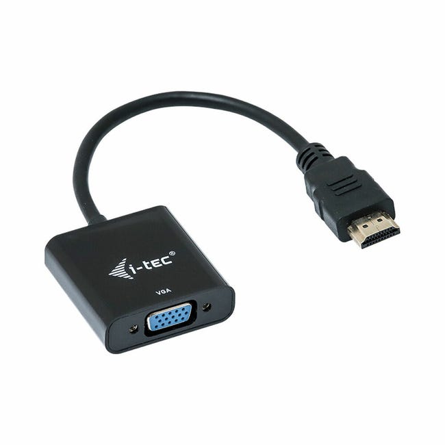 Câble adaptateur HDMI vers VGA - 23 cm 