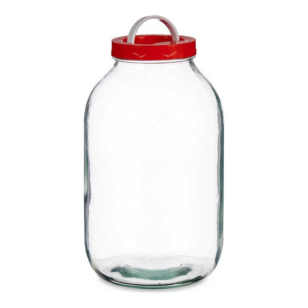 Bote de cristal rojo transparente polipropileno (5 l)