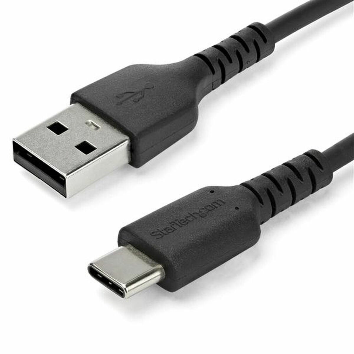 Câble USB A vers USB C Startech RUSB2AC2MB Noir | Leroy Merlin