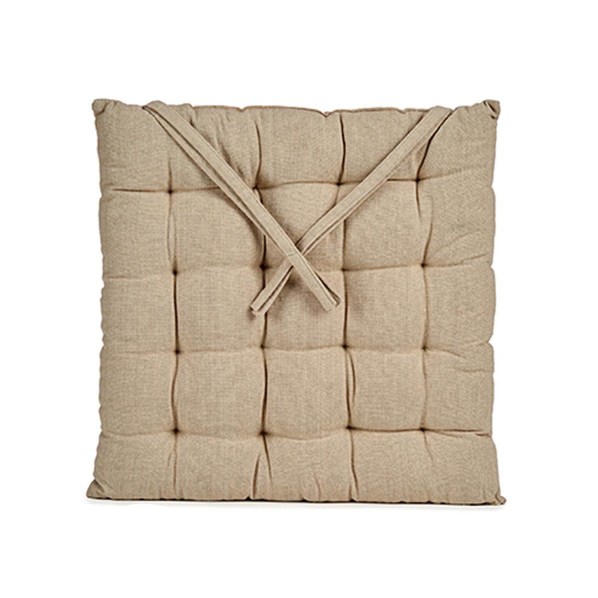 Cuscino vintage quadrato per sedie - Beige | Leroy Merlin