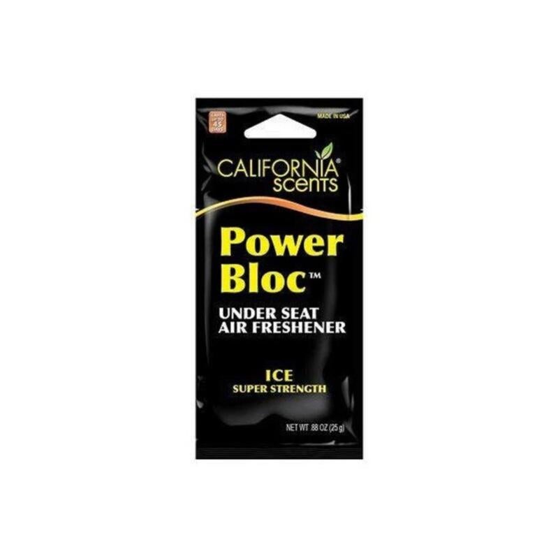 Désodorisant Pour Voiture California Scents Power Bloc Ice Leroy Merlin